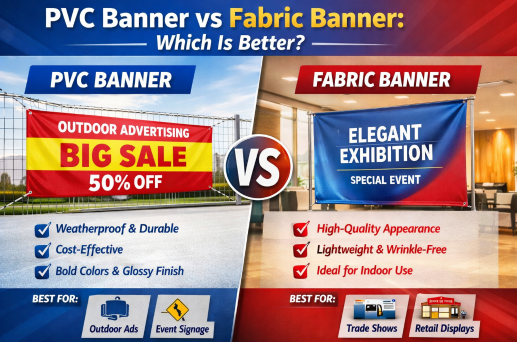 PVC Banner vs Fabric Banner: Which Is Better for Your Business?cid=7