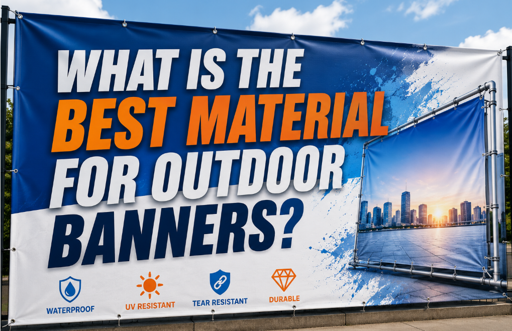 What Is the Best Material for Outdoor Banners? | Eastsign Guide