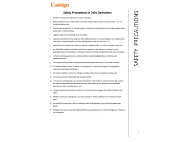 Safety Precautions of Laser Cutting