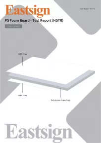 PS Foam Board-Test Report (HSTR)
