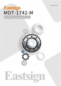 Oil filling procedures - MOT-1742-M