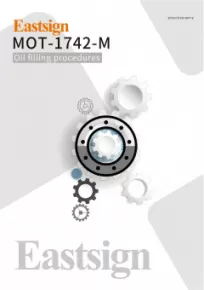 Oil filling procedures - MOT-1742-M